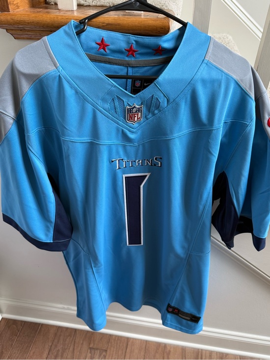 NFL Other - NFL Sky Blue Nike Dri-FIT Jersey- Titans #1 Ward